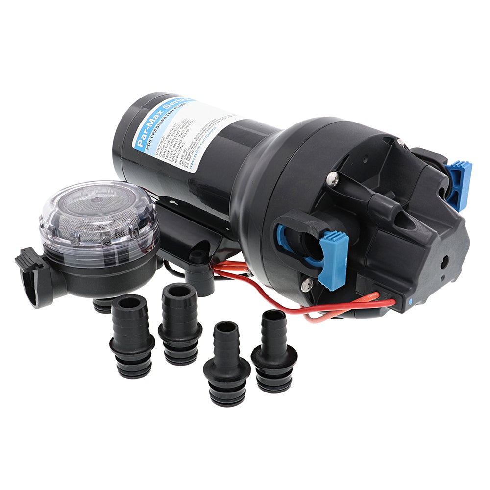 Jabsco Par-Max HD5 Heavy Duty Water Pressure Pump - 12V - 5 GPM - 40 PSI — marine washdown / pressure pumps