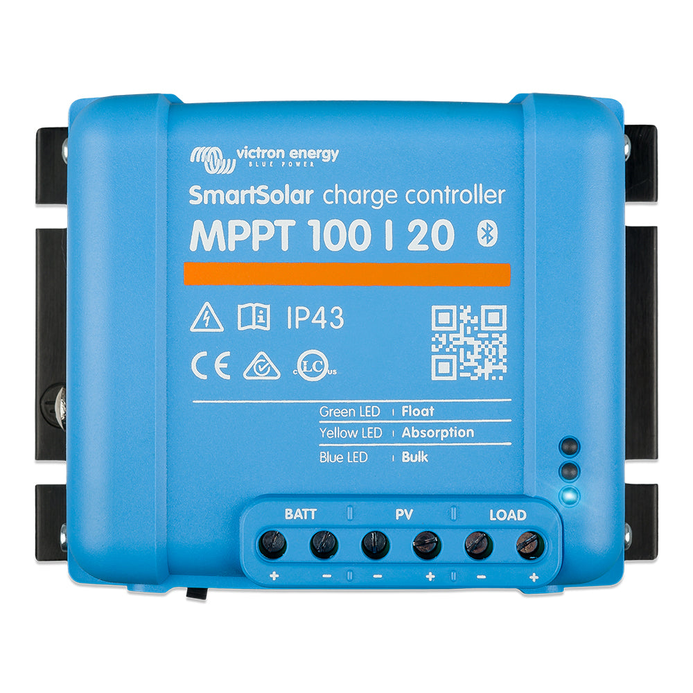 Victron Energy Victron SmartSolar MPPT 100/20 - Up to 48 VDC — marine battery chargers