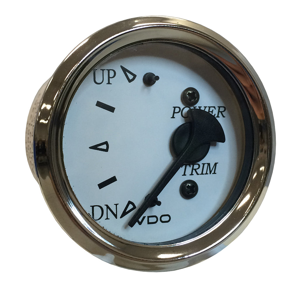 VDO Cockpit Marine 52MM (2-1/16") Trim Gauge f/Honda Engines - White Dial/Chrome Bezel — marine gauges