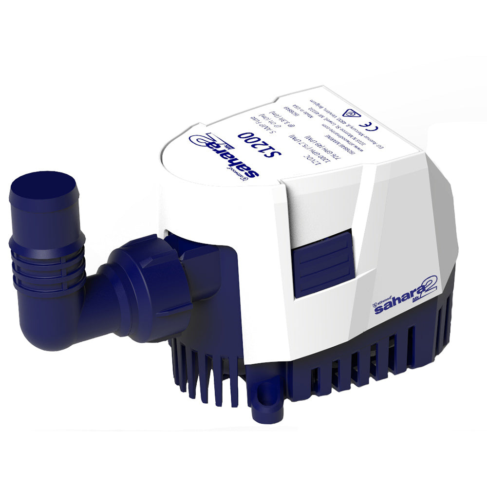 Attwood Marine Attwood Sahara MK2 S1200 Bilge Pump 1200 GPH - 12V - Automatic — marine bilge pumps