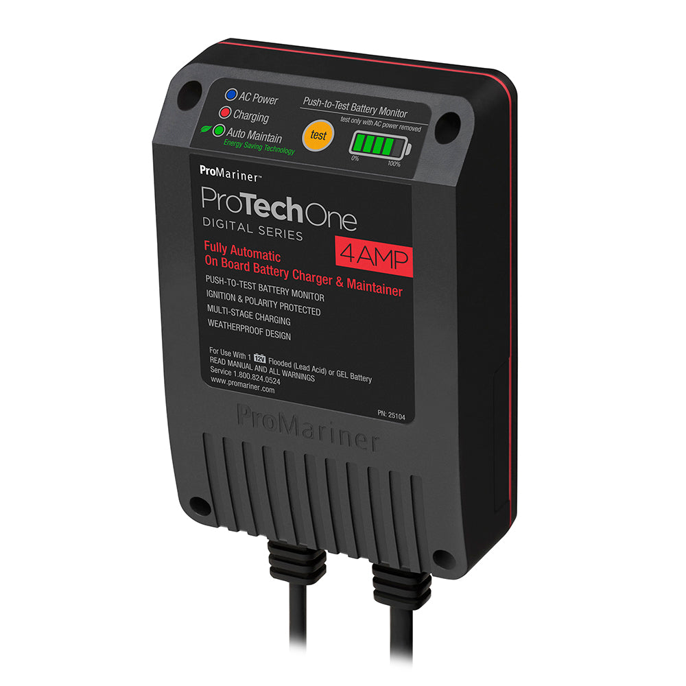 ProMariner ProTechOne - 4 AMP - Corded — marine battery management