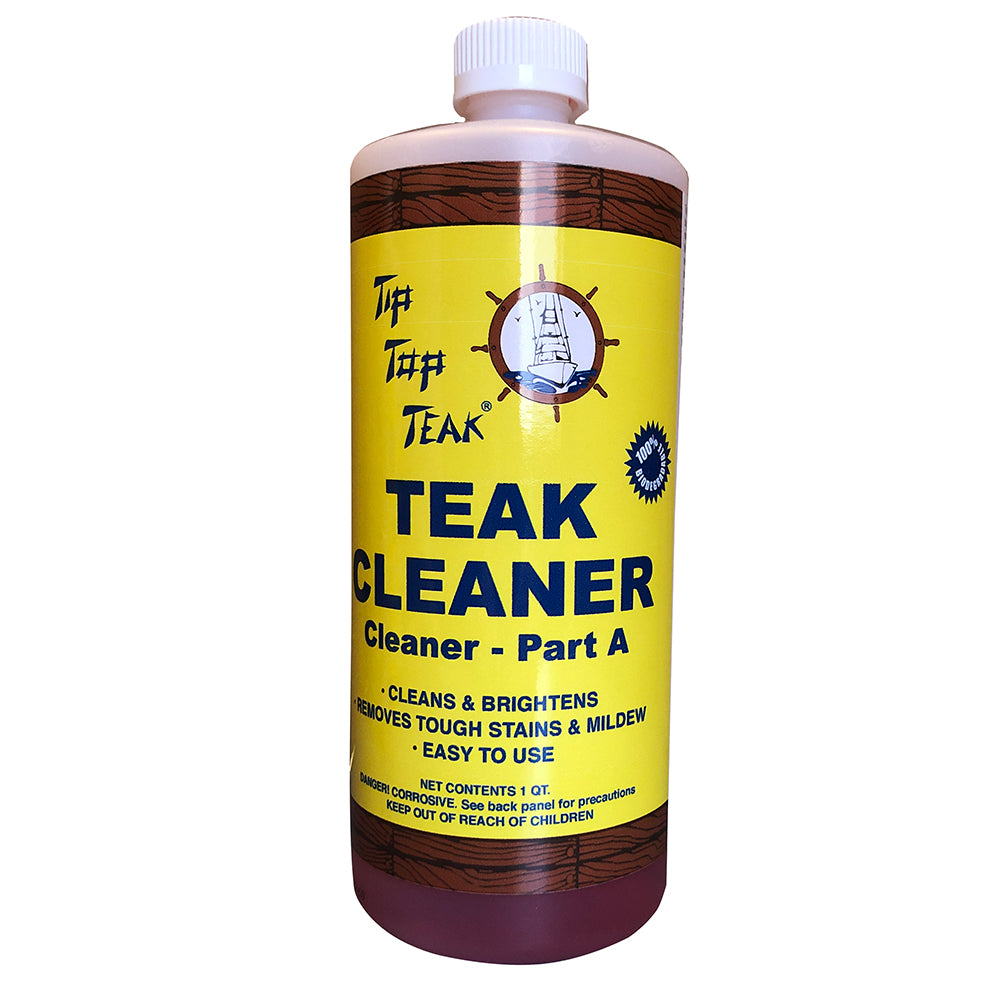 Tip Top Teak Cleaner Part A - Quart — marine teak