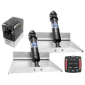 Bennett Marine 12x9 Hydraulic Trim Tab System w/One Box Indication — marine trim tabs