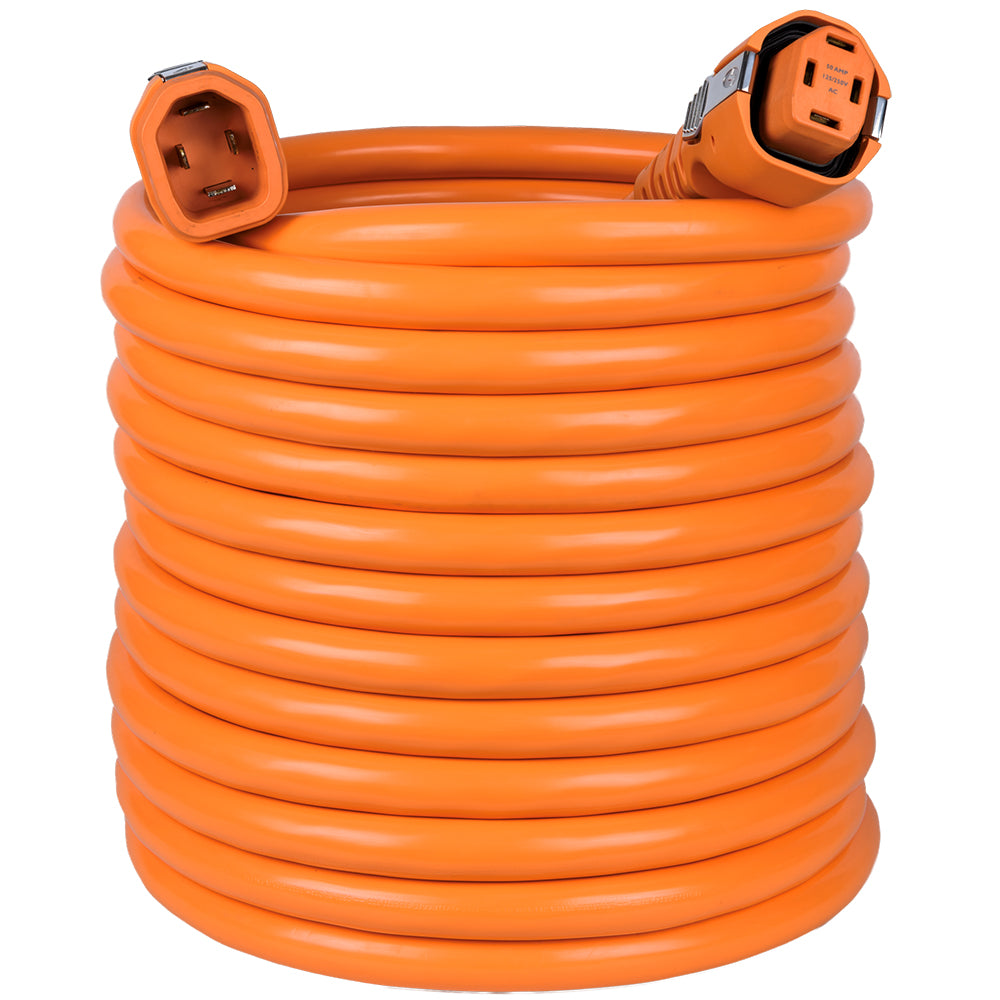 SmartPlug 50 AMP Dual SmartPlug Cordset - 50' — marine shore power