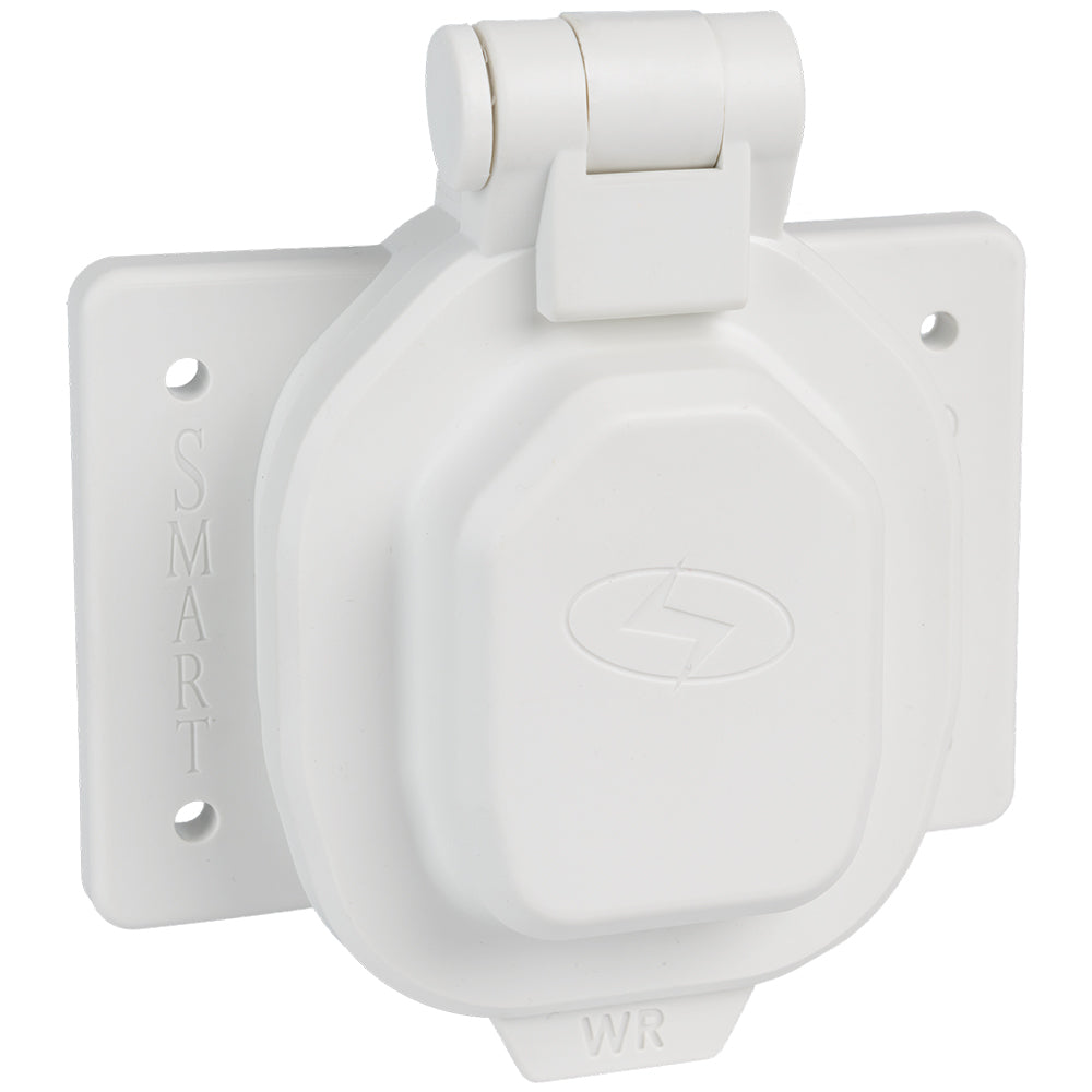 SmartPlug Weather Door - Horizontal — marine shore power
