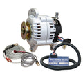 Balmar Alternator 100 AMP Kit 12V 3.15" Dual Foot Saddle Single Vee Pulley Regulator & Temp Sensor — marine alternators