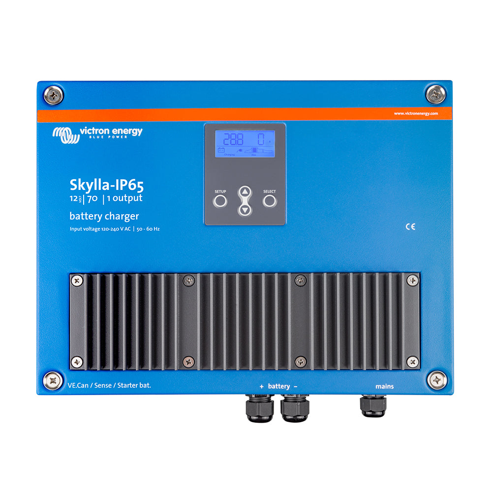 Victron Energy Victron Skylla-IP65 12/70 1+1 120-240VAC Battery Charger — marine battery chargers