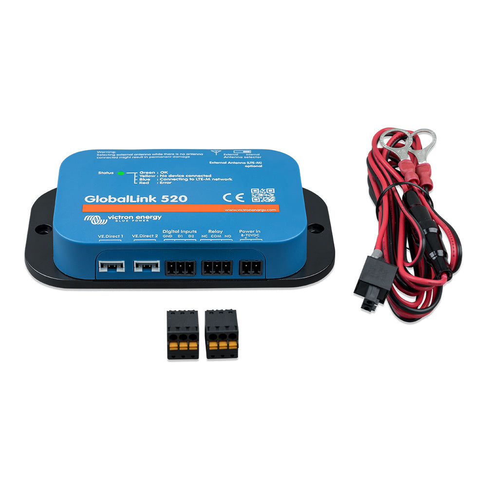 Victron Energy Victron GlobalLink 520 4G LTE-M Remote Monitoring Device w/5-Year Pre-Paid SIM Card Uses AT&T & T-Mobile — marine accessories