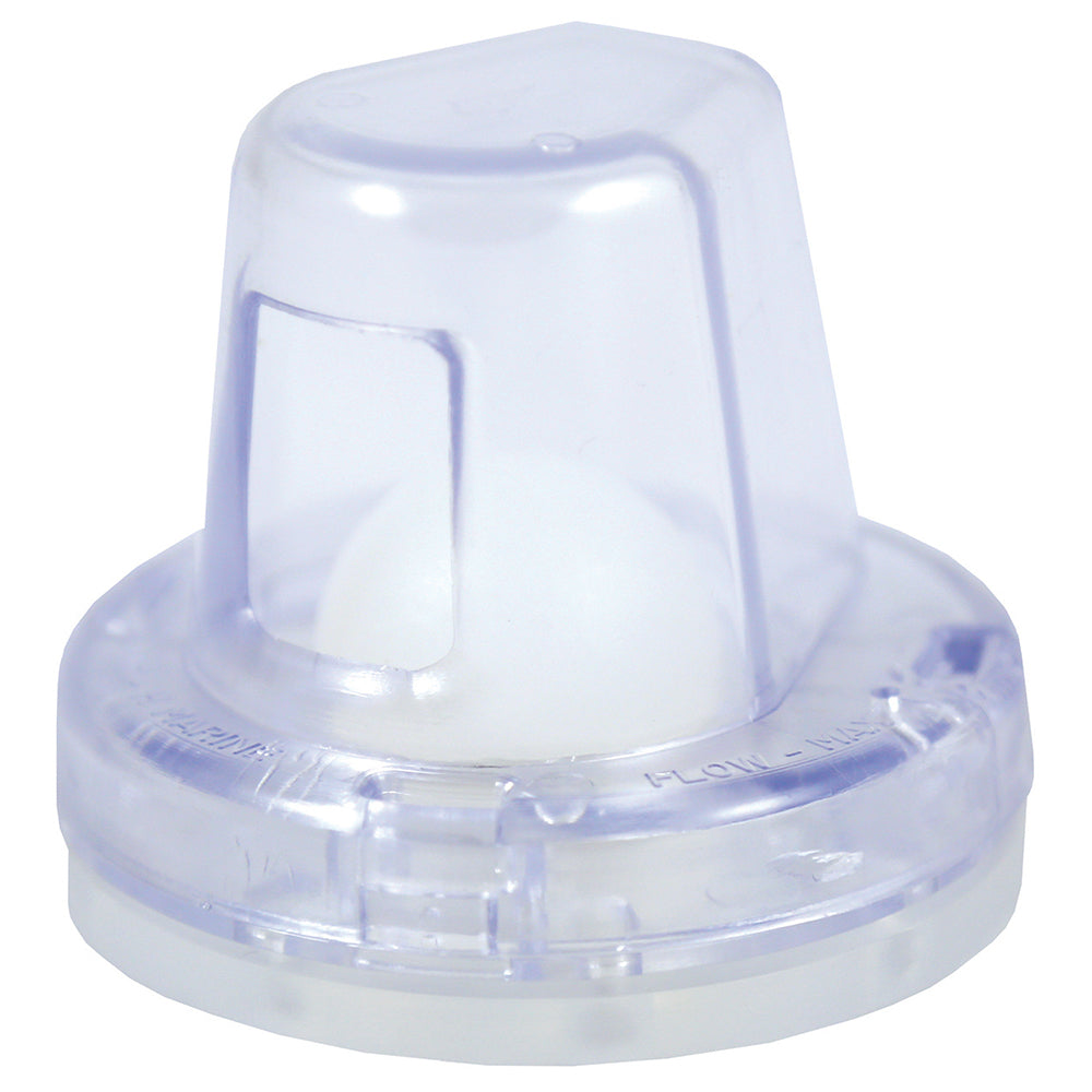 T-H Marine Supplies T-H Marine Flow-Max™ Ball Scupper - Clear — marine accessories