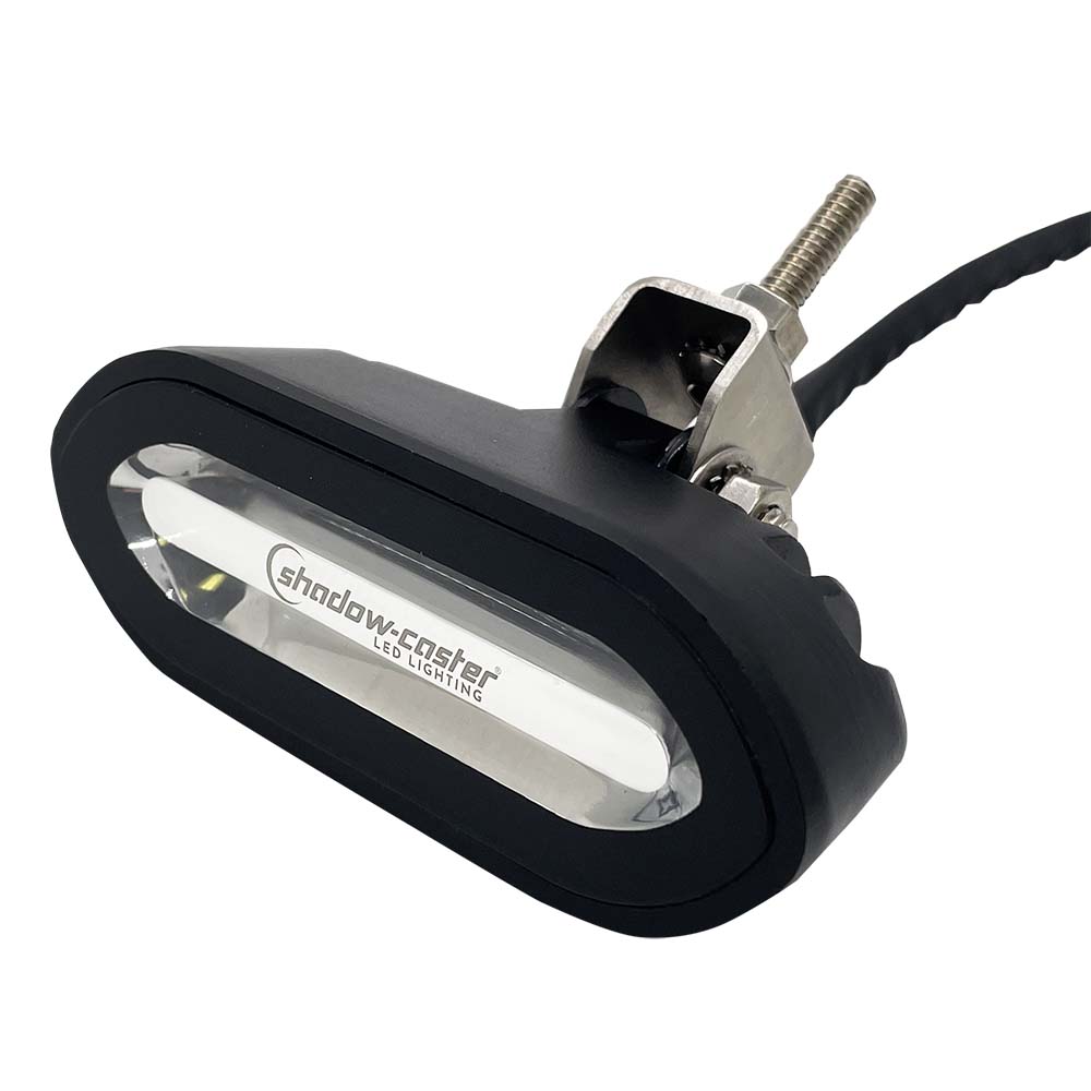 Shadow-Caster LED Lighting Shadow-Caster SCM-SL Series Bracket Mount Spreader Light - Black Housing - Full-Color — marine flood/spreader lights