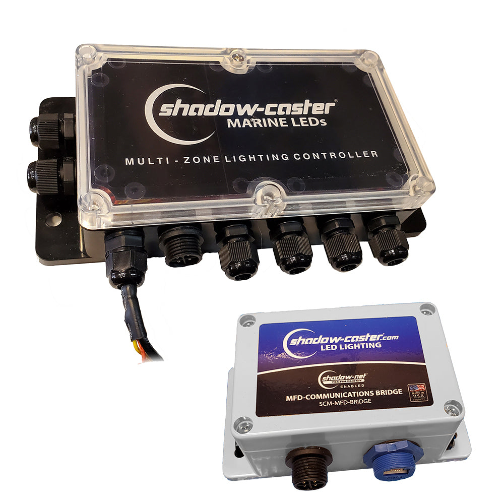 Shadow-Caster LED Lighting Shadow-Caster Ethernet Communications Bridge & Multi-Zone Controller Kit — marine accessories