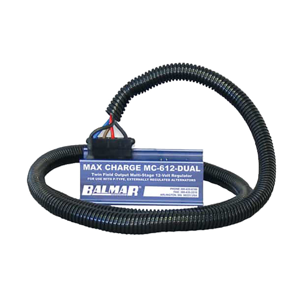 Balmar Dual MC612 Multi-Stage 12V Regulator w/Harness — marine alternators