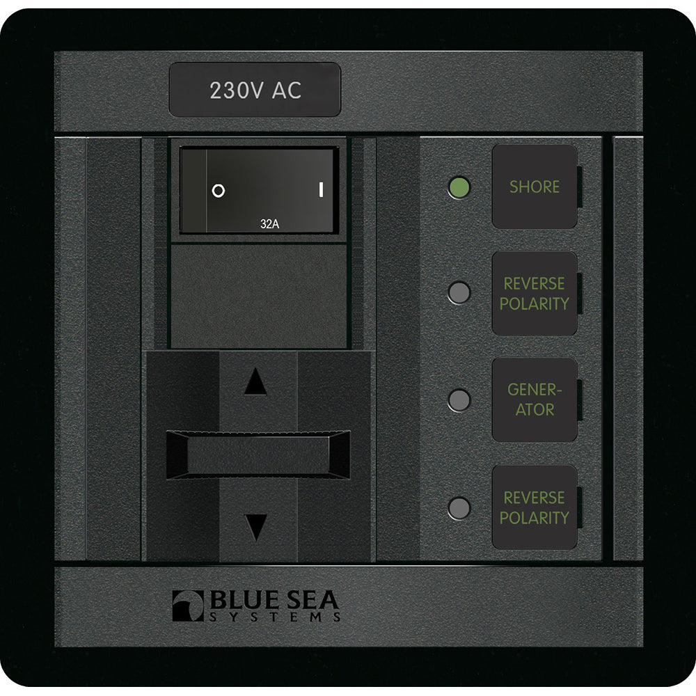 Blue Sea Systems Blue Sea 1232 230V AC 2 Sources — marine electrical panels