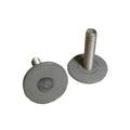 Weld Mount Stainless Steel Panel Stud .62" Base 8 x 32 Thread 1" Tall - 100 Pack — marine tools