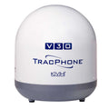 KVH Ultra-Compact TracPhone® V30 w/DC-BDU — marine mobile broadband