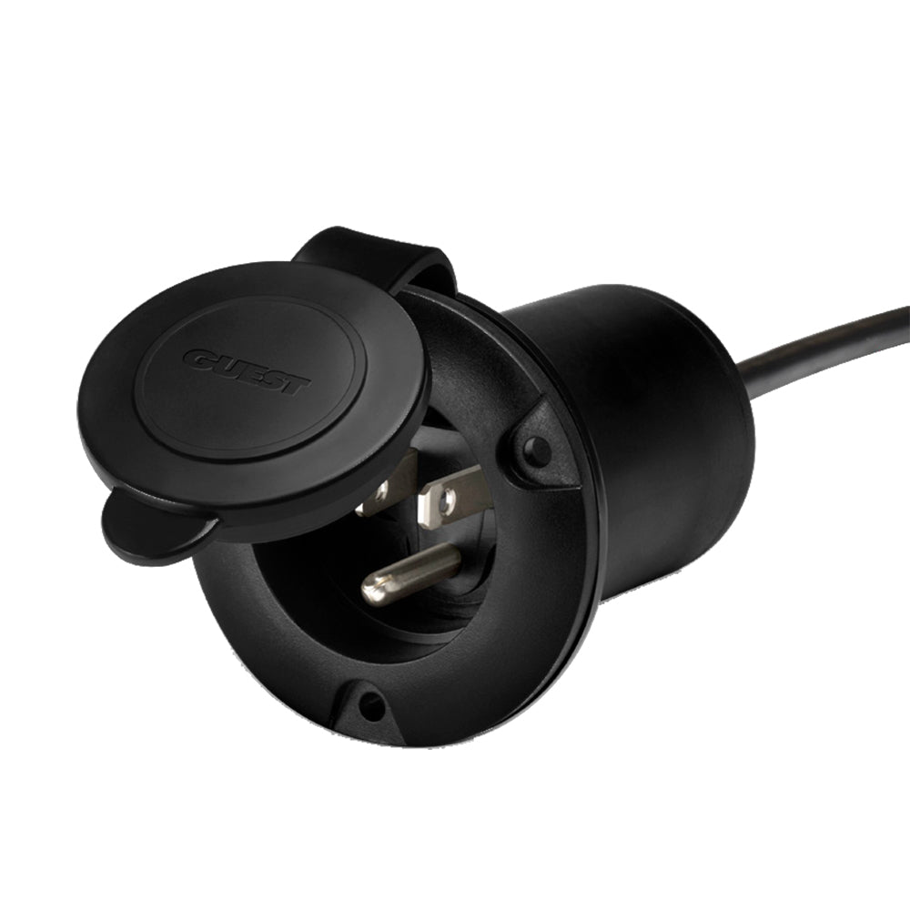 Guest AC Universal Plug Holder - Black — marine accessories