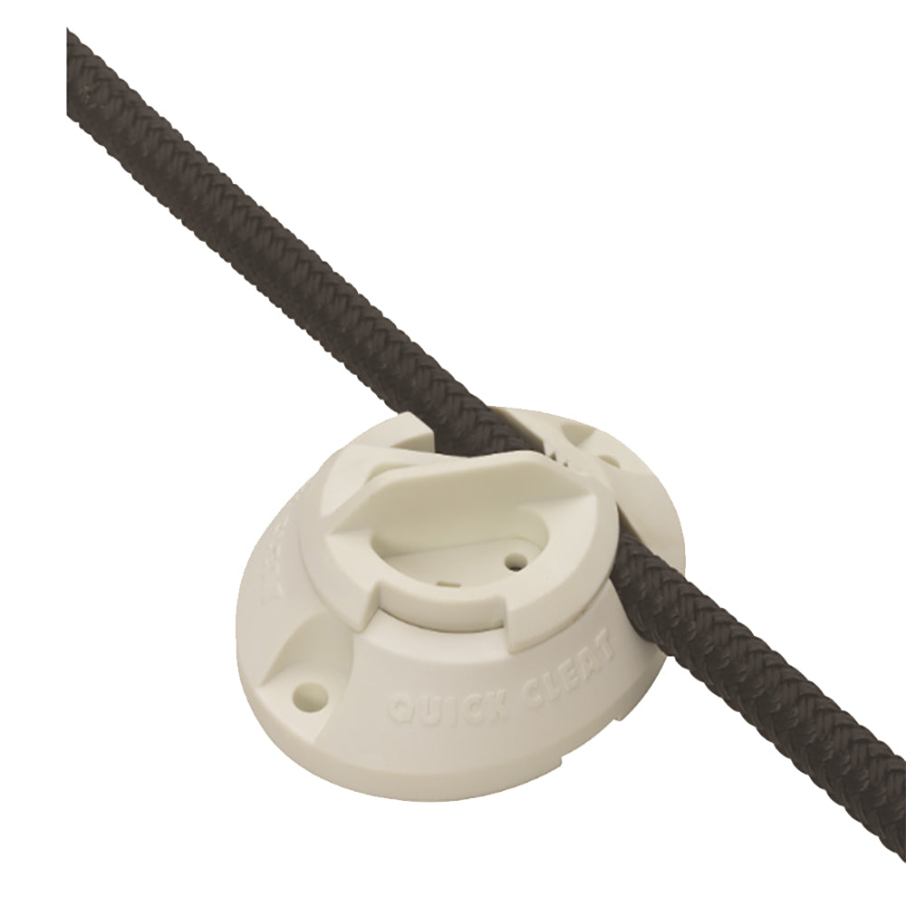 Barton Marine Quick Cleat - 5/16" - White — marine hardware