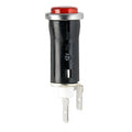 VDO Red Snap-In Panel Mount Light - 12V — marine gauge accessories