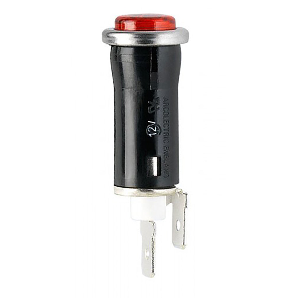 VDO Red Snap-In Panel Mount Light - 12V — marine gauge accessories