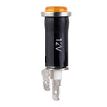 VDO Yellow Snap-In Panel Mount Light - 12V — marine gauge accessories