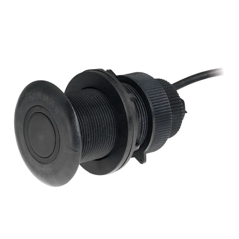 Airmar DT812PV-235-N2 - 235kHz - Plastic Thru Hull Smart Sensor - 12° Tilt - NMEA 2000 - 6M Cable — marine transducers
