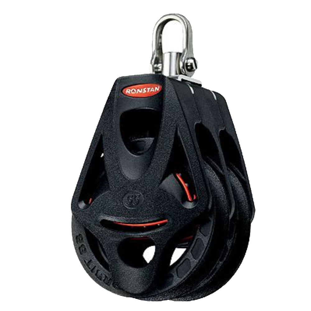 Ronstan Series 55 BB Orbit Block, Double Becket Swivel — marine blocks