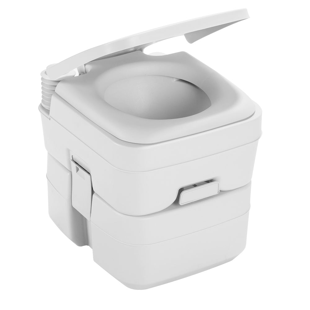 Dometic 966 Portable Toilet - 5 Gallon - Platinum — marine portable toilets