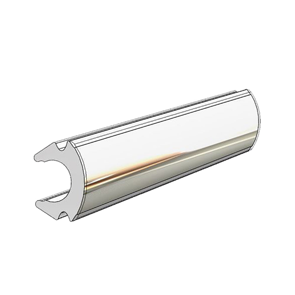 TACO Marine TACO Rub Rail Insert - Flexible Chrome - 80' — marine rub rail