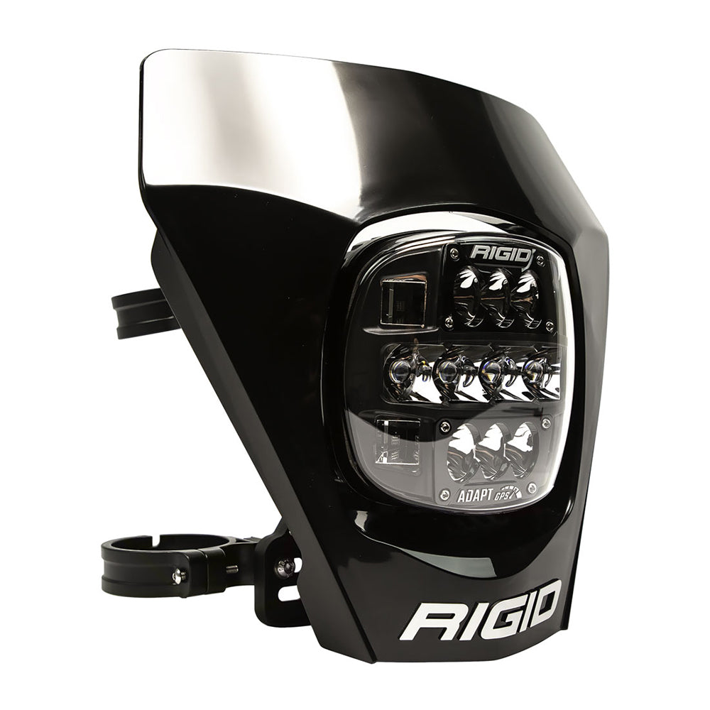 RIGID Industries Adapt XE Number Plate - Black — marine accessories