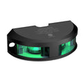 Lopolight Series 200-018 - Navigation Light - 2NM - Vertical Mount - Green - Black Housing — marine navigation lights