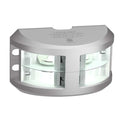 Lopolight Series 200-024 - Double Stacked Navigation Light - 2NM - Vertical Mount - White - Silver Housing — marine navigation lights
