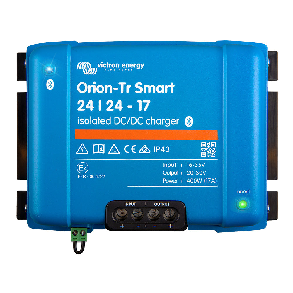 Victron Energy Victron Orion-TR Smart Isolated DC-DC Converter - 24 VDC to 24 VDC - 400W - 17AMP — marine battery chargers