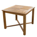 Whitecap Square Dining Table - Teak — marine teak