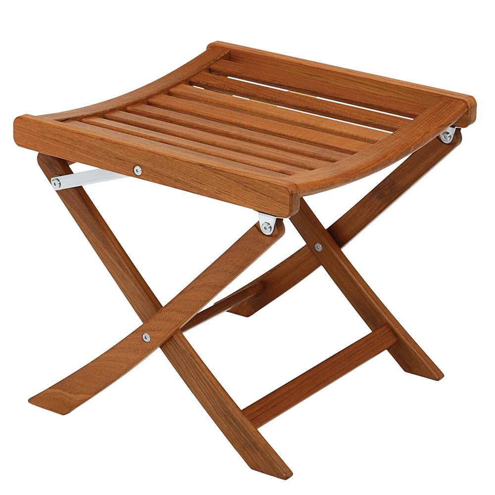 Whitecap Matching Foot Stool - Teak — marine teak
