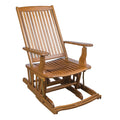 Whitecap Glider Chair - Teak — marine teak