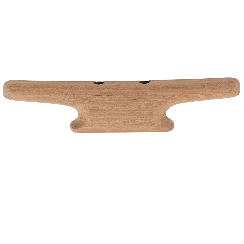 Whitecap 6" Cleat - Teak — marine teak