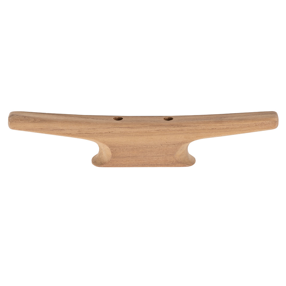 Whitecap 10" Cleat - Teak — marine teak