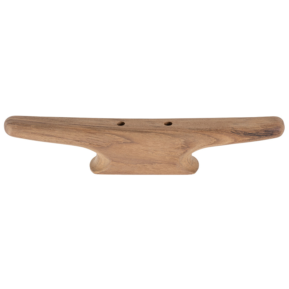 Whitecap 12" Cleat - Teak — marine teak
