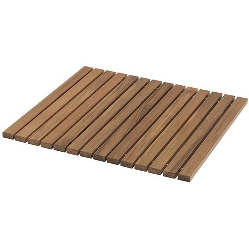 Whitecap Roll-Up Shower Mat - Teak — marine teak