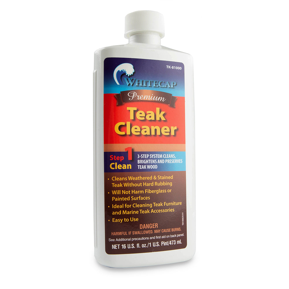 Whitecap Premium Teak Cleaning - 16oz — marine cleaning
