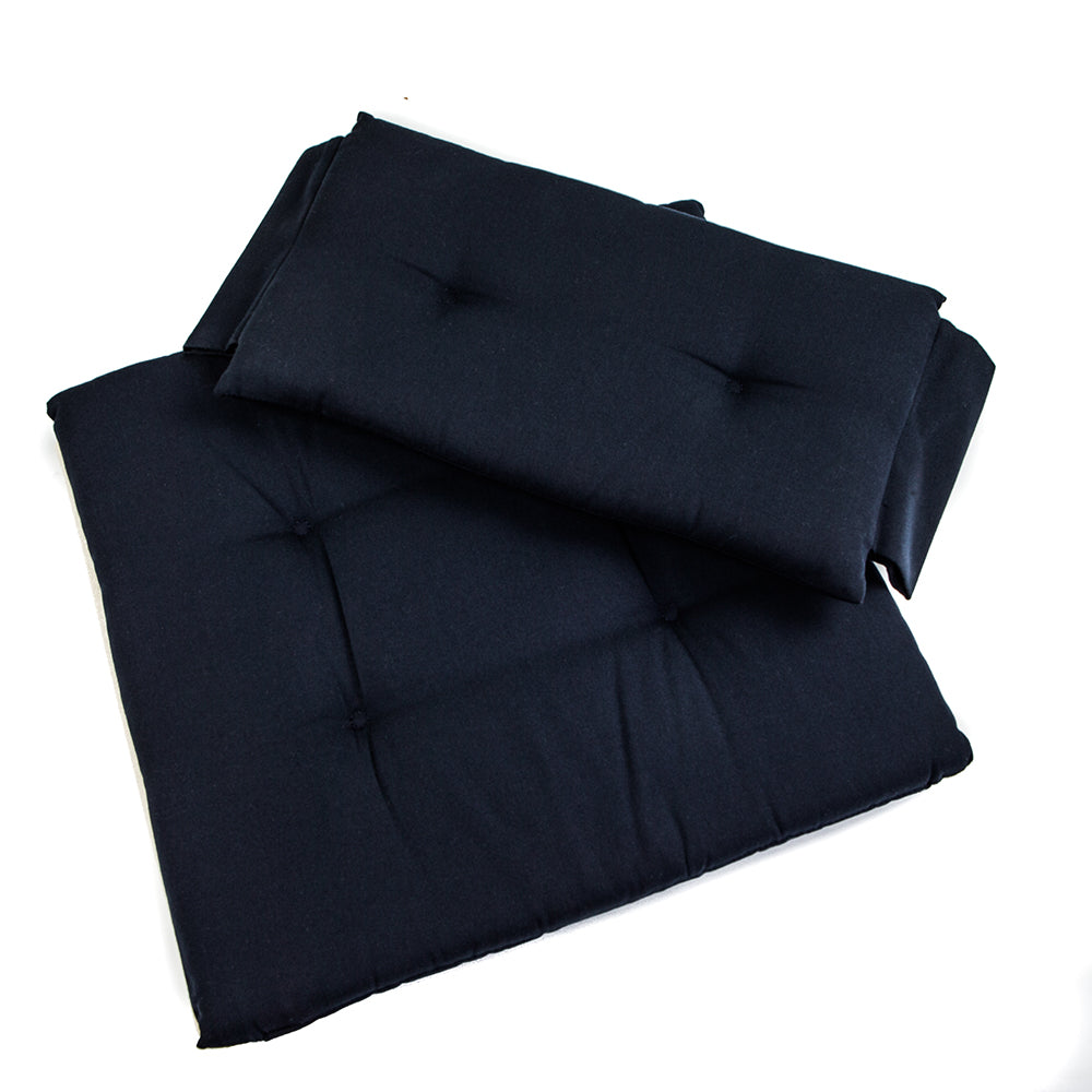 Whitecap Seat Cushion Set f/Director's Chair - Navy — marine teak