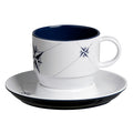 Marine Business Melamine Tea Cup & Plate Breakfast Set - NORTHWIND - Set of 6 — marine deck / galley