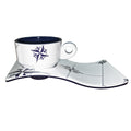Marine Business Melamine Espresso Cup & Plate Coffee Set - NORTHWIND - Set of 6 — marine deck / galley