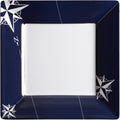 Marine Business Melamine Square Dessert Plate - NORTHWIND - 8.2" Set of 6 — marine deck / galley