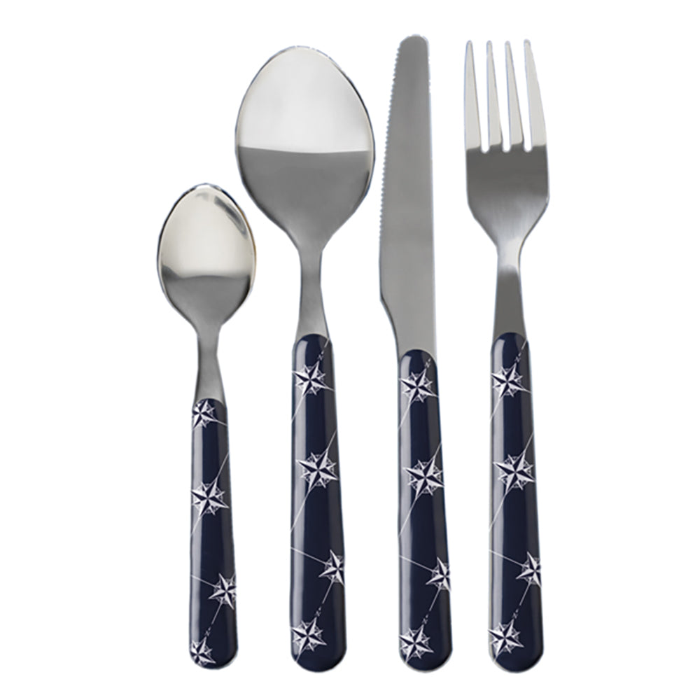 Marine Business Cutlery Stainless Steel Premium - NORTHWIND - Set of 24 — marine deck / galley