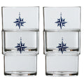Marine Business Stackable Glass Set - NORTHWIND - Set of 12 — marine deck / galley