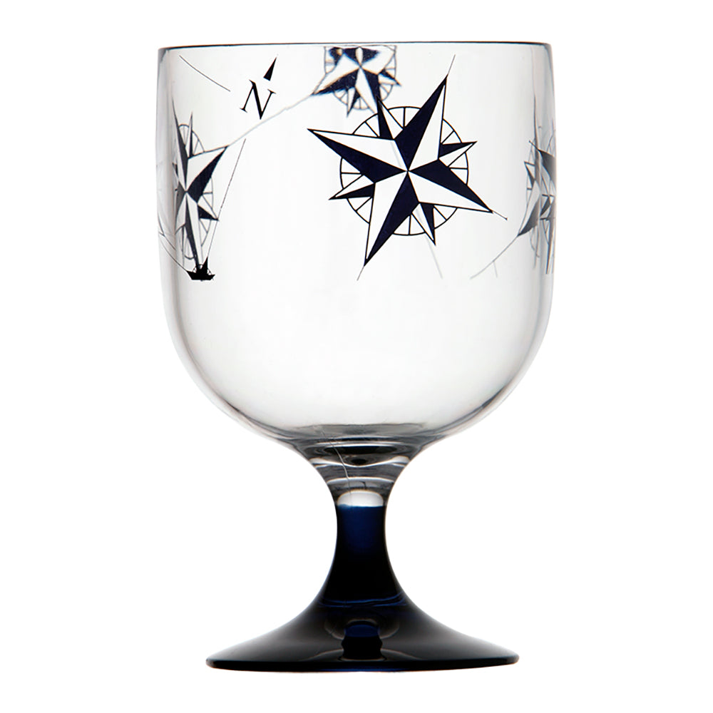 Marine Business Stackable Water/Wine Glass - NORTHWIND - Set of 6 — marine deck / galley