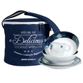Marine Business Melamine Tableware & Basket - NORTHWIND - Set of 16 — marine deck / galley