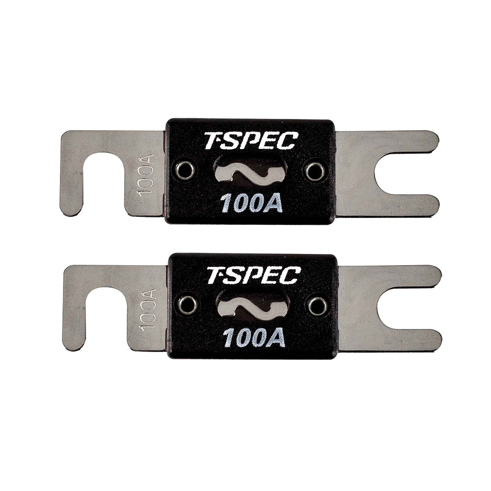 T-Spec V8 Series 100 AMP ANL Fuse - 2 Pack — marine fuse blocks & fuses