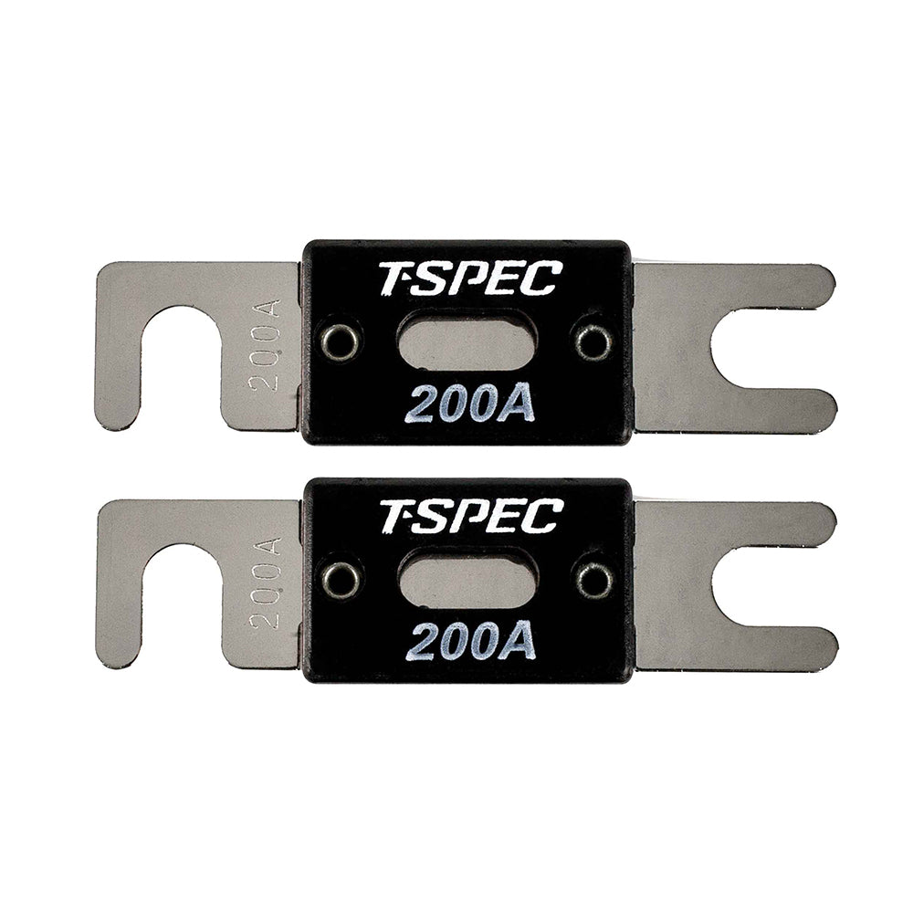 T-Spec V8 Series 200 AMP ANL Fuse - 2 Pack — marine fuse blocks & fuses